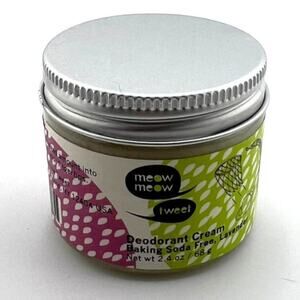 Meow Meow Tweet Baking Soda Free Deodorant Cream in Lavender
